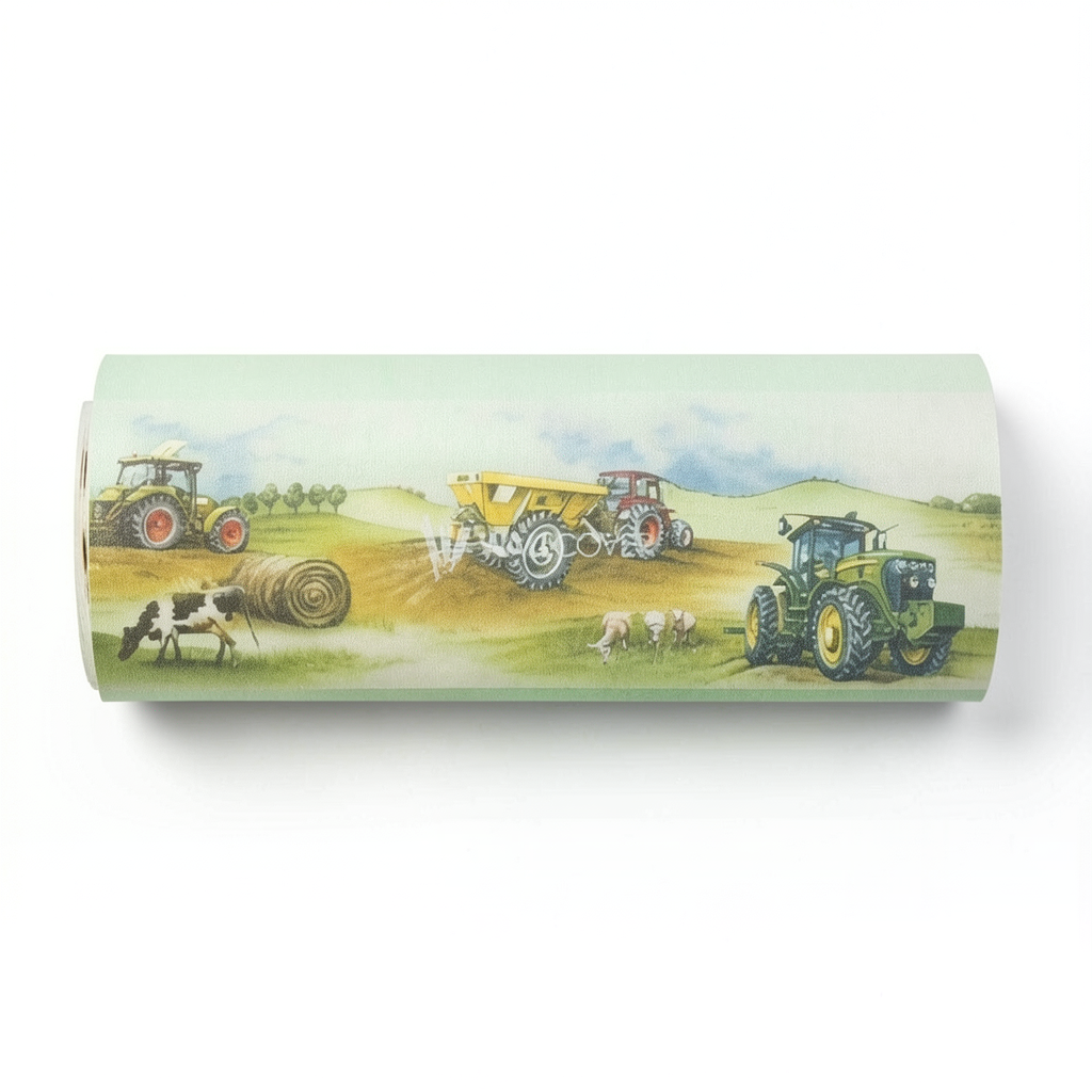 German Wallpaper Youth & Children 10m x 0.53m Light Green, Model 293302
