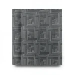 Italian Wallpaper Dark Gray 10m x 1.06m, Model Z44928