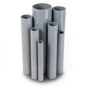 UPVC Pipes Nominal Pressure 2.5 Bar Outside Diameter 110 mm Thickness 1.8 mm Gray
