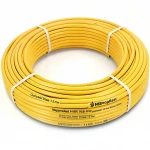 أنابيب HDPE نيبروبلاست PE 80 ضغط 16 بار قطر خارجي 32 مم سمك 3.6 مم لون أصفر 