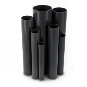 UPVC Pipes 2.5 Bar Pressure 110 mm OD 1.8 mm Thickness Black