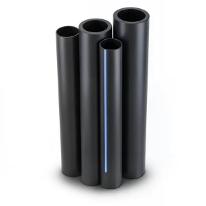 مواسير HDPE PE 80 ضغط 6 بار قطر خارجي 250 مم سمك 11.4 مم لون أسود