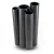 مواسير HDPE PE 80 ضغط 6 بار قطر خارجي 280 مم سمك 12.8 مم لون أسود - Image 1