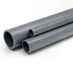 مواسير UPVC ضغط 10 بار قطر خارجي 200 مم سمك 7.7 مم