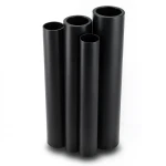 مواسير HDPE PE 80 ضغط 6 بار قطر خارجي 355 مم سمك 16.2 مم لون أسود
