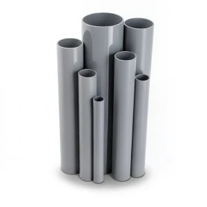 UPVC Pipes Nominal Pressure 2.5 Bar Outside Diameter 110 mm Thickness 1.8 mm Gray