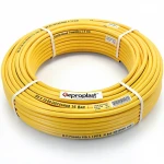 أنابيب HDPE نيبروبلاست PE 80 ضغط 16 بار قطر خارجي 32 مم سمك 3.6 مم لون أصفر 