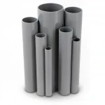 UPVC Pipes Modern Technology Nominal Pressure 6 Bar Outside Diameter 450 mm Thickness 13.2 mm Gray Colour
