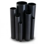 مواسير UPVC ضغط 2.5 بار قطر خارجي 110 مم سمك 1.8 مم لون اسود