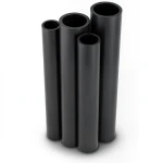 مواسير HDPE PE 80 ضغط 6 بار قطر خارجي 560 مم سمك 25.5 مم لون أسود