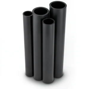 HDPE Pipes PE 80 Pressure 6 Bar Outside Diameter 560 mm Thickness 25.5 mm Black