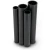 مواسير HDPE PE 80 ضغط 6 بار قطر خارجي 560 مم سمك 25.5 مم لون أسود - Image 1