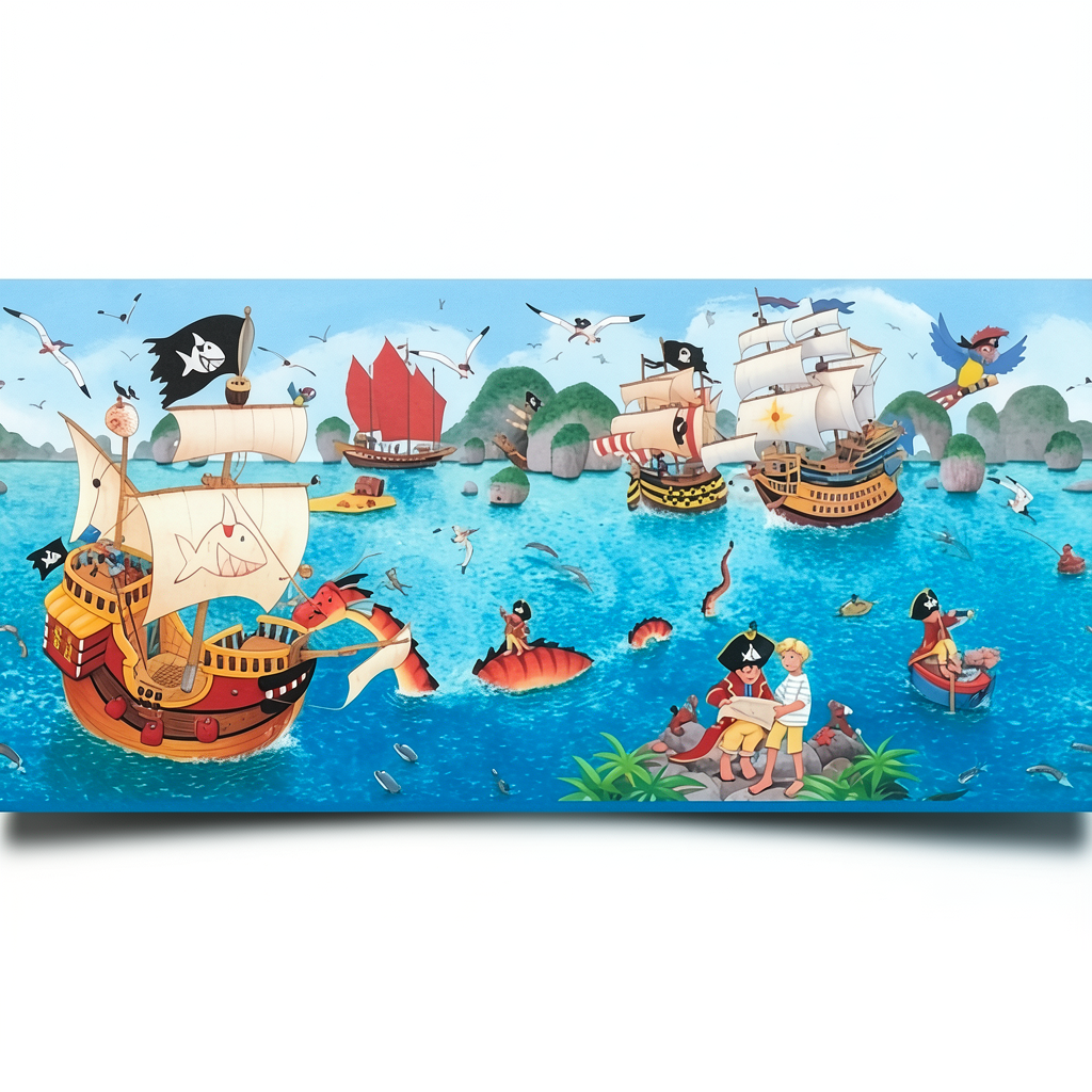 Youth and Children Wallpaper 10m×0.53m Blue, Model 289800