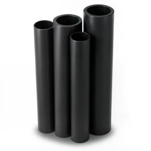 مواسير HDPE PE 80 ضغط 6 بار قطر خارجي 250 مم سمك 11.4 مم لون أسود