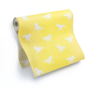 Youth and Children Wall Covering 10m x 0.53m, Yellow Color