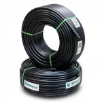 أنابيب HDPE  نيبروبلاست PE 80 ضغط 16 بار قطر خارجي 40 مم سمك 4.5 مم لون اسود