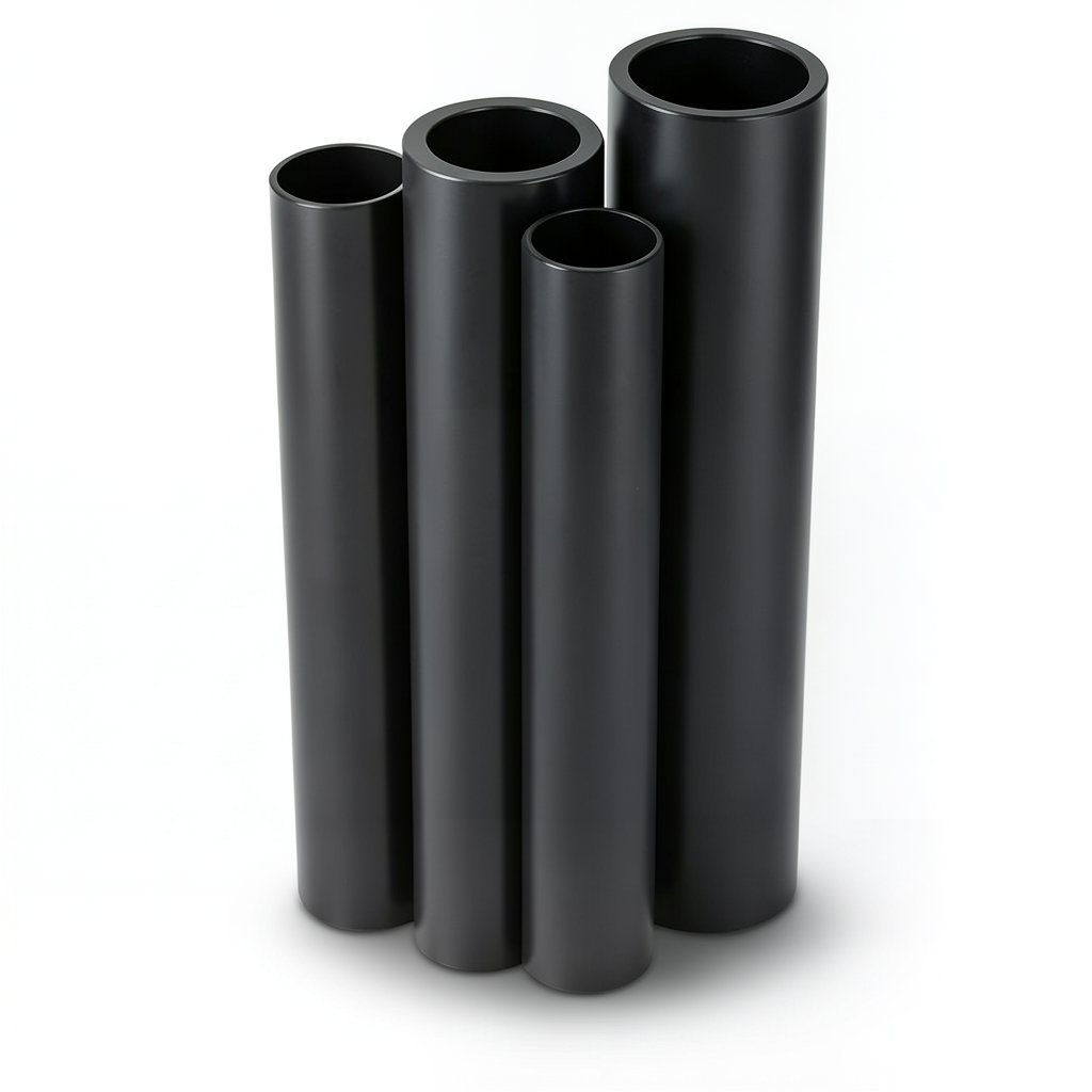 HDPE Pipes PE 80 Pressure 6 Bar Outside Diameter 900 mm Thickness 41 mm Black