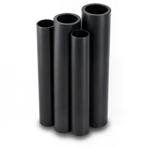 مواسير HDPE PE 80 ضغط 6 بار قطر خارجي 1000 مم سمك 45.5 مم لون أسود