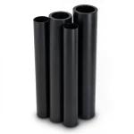 مواسير HDPE PE 80 ضغط 6 بار قطر خارجي 315 مم سمك 14.4 مم لون أسود
