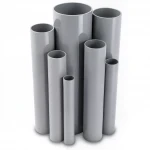 UPVC Pipes Modern Technology Nominal Pressure 10 Bar Outside Diameter 400 mm Thickness 19.1 mm Gray Colour