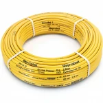 أنابيب HDPE  نيبروبلاست PE 100 ضغط 20 بار قطر خارجي 40 مم سمك 4.5 مم لون أصفر 