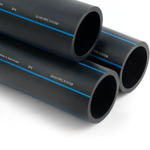 مواسير HDPE السعودى PE 100 ضغط 6 بار قطر خارجي 75 مم سمك 2.9 مم لون اسود | مصنع أنظمة الانابيب السعودي (SPS)