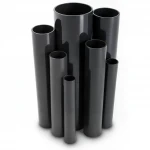 UPVC Pipes Modern Technology Nominal Pressure 4 Bar Outside Diameter 450 mm Thickness 8.9 mm Black Colour