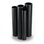 مواسير HDPE PE 80 ضغط 6 بار قطر 500 مم سمك 22.8 مم أسود