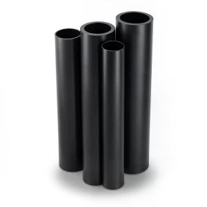 HDPE Pipes PE 80 Pressure 6 Bar Diameter 500 mm Thickness 22.8 mm Black