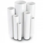 UPVC Pipes Modern Technology Nominal Pressure 6 Bar Outside Diameter 400 mm Thickness 11.7 mm White Colour
