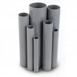 UPVC Pipes Modern Technology Nominal Pressure 10 Bar Outside Diameter 400 mm Thickness 19.1 mm Gray Colour