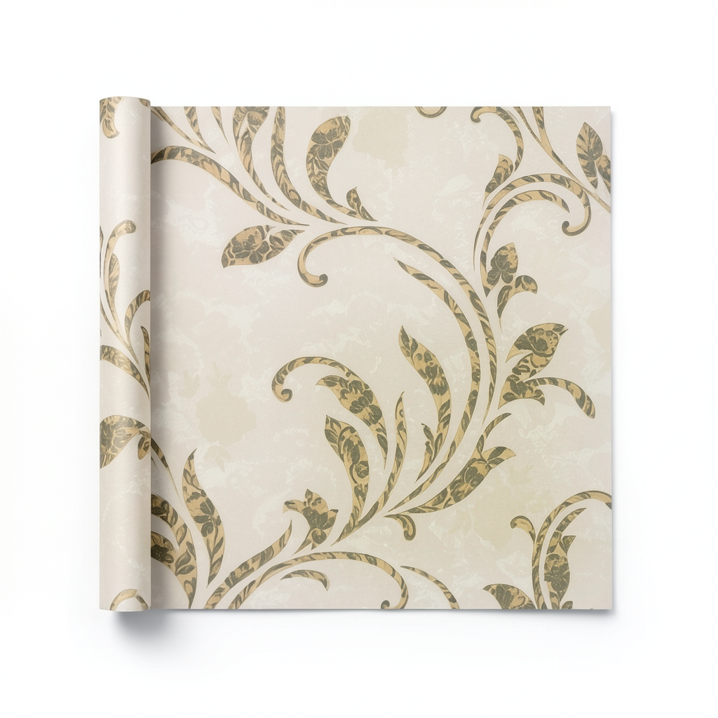 Italian Wall Decoration 10m×0.73m Beige Color, Model 24010