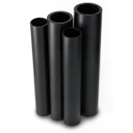 مواسير HDPE PE 80 ضغط 6 بار قطر خارجي 630 مم سمك 28.7 مم لون أسود