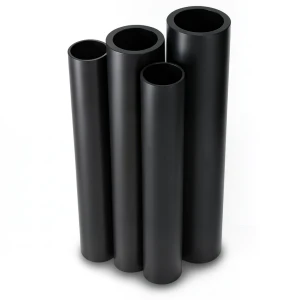 HDPE Pipes PE 80 Pressure 6 Bar Outside Diameter 630 mm Thickness 28.7 mm Black