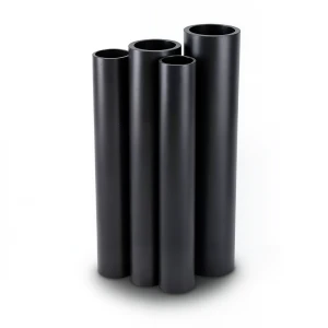 HDPE Pipes PE 80 Pressure 6 Bar Outside Diameter 710 mm Thickness 32.3 mm Black