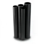 مواسير HDPE PE 80 ضغط 6 بار قطر خارجي 225 مم سمك 10.3 مم لون أسود
