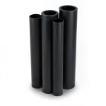 HDPE Pipes PE 80 Pressure 6 Bar Outside Diameter 1000 mm Thickness 45.5 mm Black
