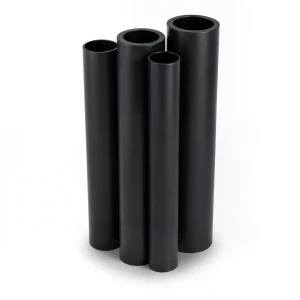 HDPE Pipes PE 80 Pressure 6 Bar Outside Diameter 1000 mm Thickness 45.5 mm Black