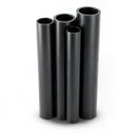 مواسير HDPE PE 80 ضغط 6 بار قطر 1200 مم سمك 54.6 مم لون أسود