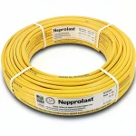 Neproplast HDPE Pipes PE 80 Pressure 16 Bar Outside Diameter 63 mm Thickness 7.1 mm Color Yellow