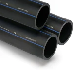 مواسير HDPE من انظمة الأنابيب PE 100 ضغط 6 بار قطر خارجي 63 مم سمك 2.5 مم لون اسود | مصنع أنظمة الانابيب السعودي (SPS)