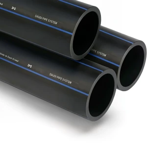 SPS HDPE Pipe PE 100 Pressure 6 Bar Outside Diameter 63 mm Thickness 2.5 mm Black | Saudi Pipes Systems (SPS)