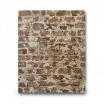 German stone wall Covering, size 10 m x 0.53 m, brown color, model 446289 
