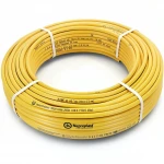 أنابيب HDPE  نيبروبلاست PE 100 ضغط 20 بار قطر خارجي 75 مم سمك 8.4 مم لون أصفر 