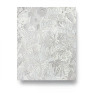 ورق جداري ايطالي مقاس 10 م×1.06 م، لون رمادي شاحب، موديل BM29048