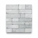German stone wallpaper, size 10 m x 0.53 m, light gray color, model 446302  