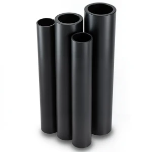 مواسير HDPE PE 80 ضغط 6 بار قطر خارجي 355 مم سمك 16.2 مم لون أسود