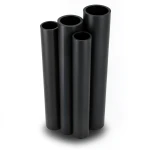 مواسير HDPE الراجحي PE 80 ضغط 6 بار قطر خارجي 400 مم سمك 18.2 مم لون أسود
