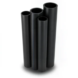 مواسير HDPE الراجحي PE 80 ضغط 6 بار قطر خارجي 400 مم سمك 18.2 مم لون أسود