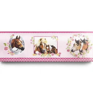 ورق جدراي شبابي واطفال لون زهري، 10 م × 0.53 م، موديل 290813